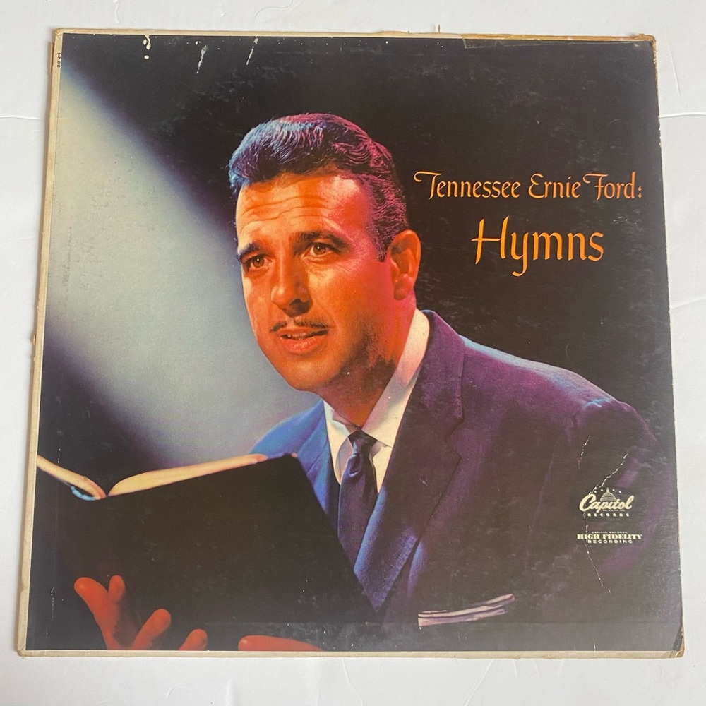 TENNESSEE ERNIE FORD  HYMNS Stereo  Vintage Vinyl Record